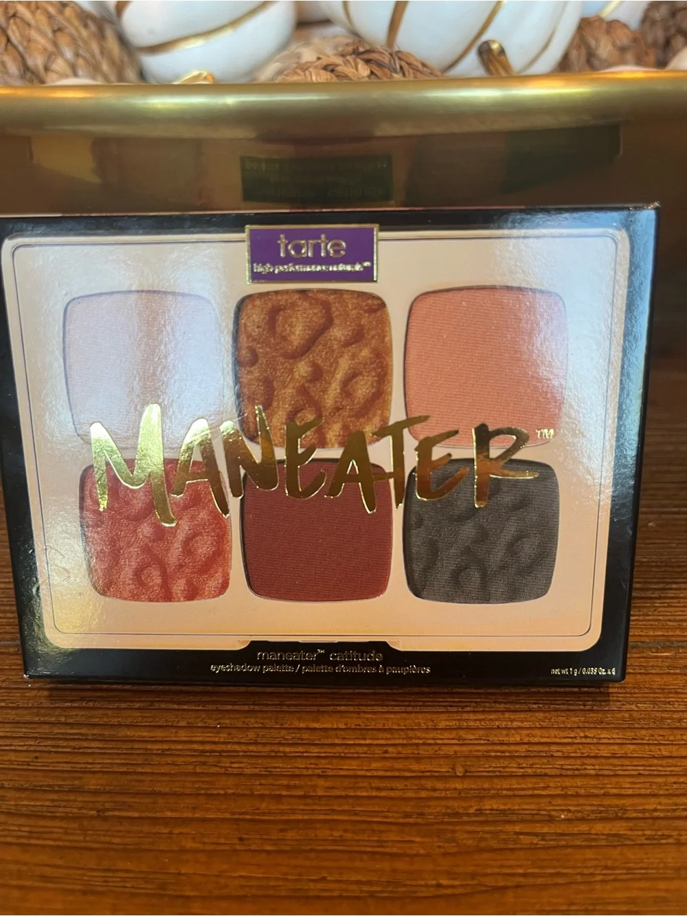 NWT tarte Maneater Catitude 6 Shade Eyeshadow Palette - New In Box